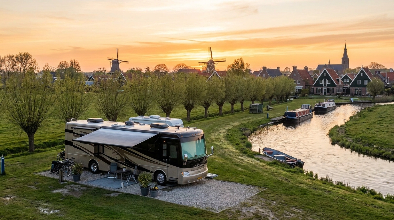 Long-Term RV Camping in Amsterdam - Monthly Sites 2026